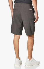 Volcom Men's Kerosene Hybrid Shorts Charcoal Heather 32
