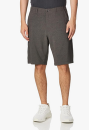 Volcom Men Regular fit Casual Shorts 38 Grey Solid