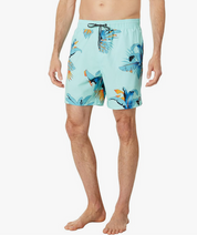 BILLABONG Sundays Layback Mens Short Length Swim Shorts Coastal Blue Medium