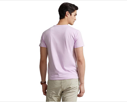 Polo Ralph Lauren Men's Classic Fit Jersey Crewneck T Shirt Purple XL