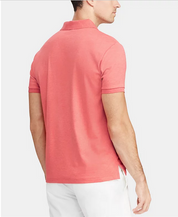 Polo Ralph Lauren Mens Custom Slim Fit Polo Shirt Highland Rose Heather Large