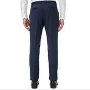 AX Armani Exchange Mens Slim Fit Birdseye Suit Dress Pants Navy 30 x 30