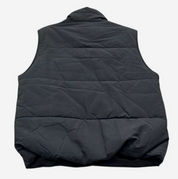 Calvin Klein Mens Regular fit Full Zip Vest XL Black Solid