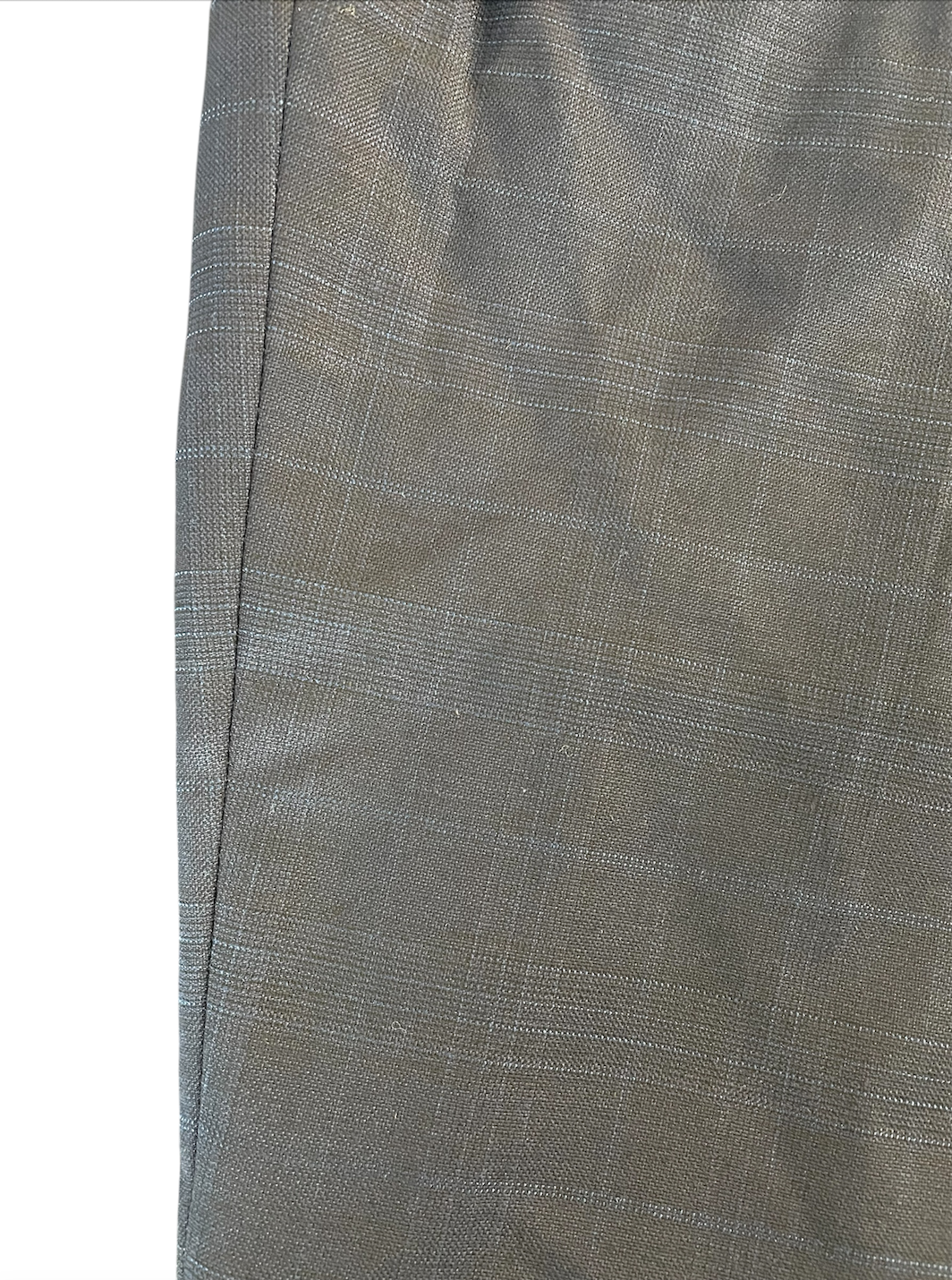 Tommy Hilfiger Men's Modern Fit Wool Suit Dress Pants Blue Plaid 40 x 30