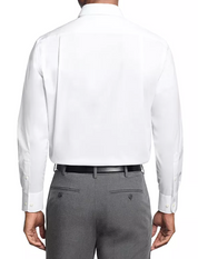 Tommy Hilfiger Mens Regular fit Long Sleeve Button-Up Shirt XL White Stretch