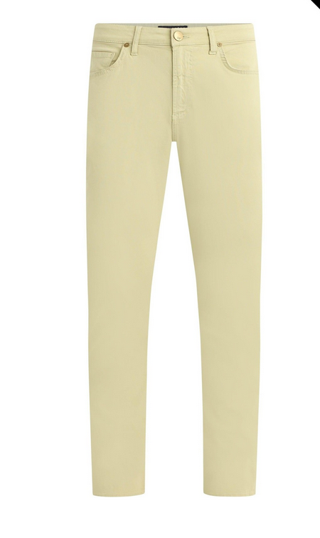 Monfrere Mens Slim fit Jeans 34 / 33 Light Sage Green Solid