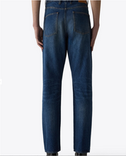 BLK DNM Men's Straight Leg Jeans Dark Vintage Blue 30 x 32
