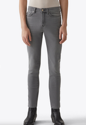 Blk Dnm Mens Skinny Fit Jeans Grey 30 x 32