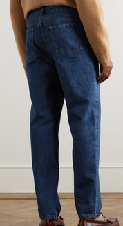 A.P.C. Men Straight fit Denim Jeans 29 / 31 Blue Solid Stretch