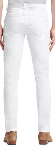 MONFRÈRE Mens Brando Slim Straight Denim White Jeans 34 / 33