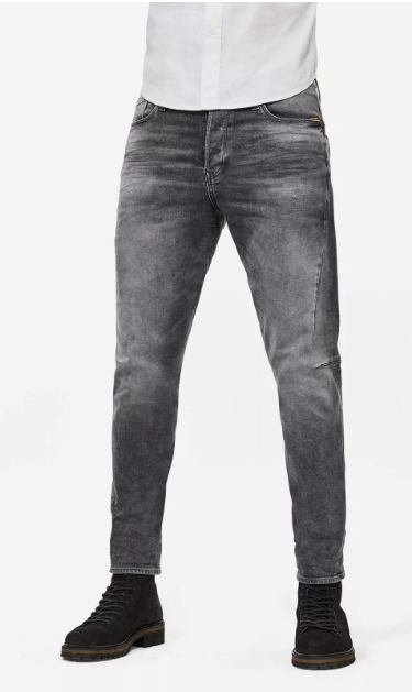 G-Star Raw Mens Slim fit Denim Jeans 40 / 32 Black Solid Stretch