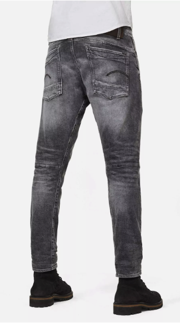 G-Star Raw Mens Slim fit Denim Jeans 40 / 32 Black Solid Stretch