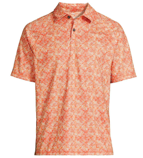 Tommy Bahama Mens Regular fit Short Sleeve Polo Shirt XXXL Daytona Peach