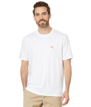 Tommy Bahama Mens Regular fit Short Sleeve Graphic T-Shirt Shirt XXL White