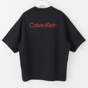 Calvin Klein Mens Relaxed fit Short Sleeve Graphic T-Shirt Shirt XL Black