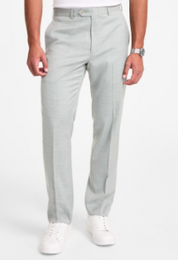 Michael Kors Mens Classic fit Dress Pants 44 / 32 Light Green Solid Stretch