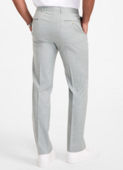 Michael Kors Mens Classic fit Dress Pants 44 / 32 Light Green Solid Stretch