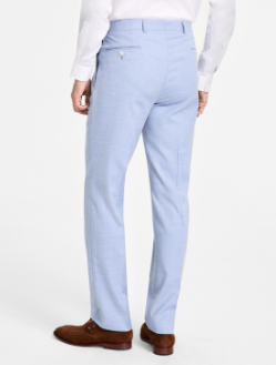 Michael Kors Mens Classic fit Dress Pants 38 / 36 Light Blue Solid