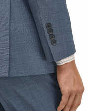 Brooks Brothers Mens Classic fit Suit Jacket Blazer 48 L Steel Blue Check