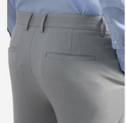 Kenneth Cole Mens Slim fit Dress Pants 36 / 29 Grey Solid