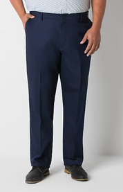 Dockers Men Classic fit Cotton Casual 52 / 30 Blue Solid