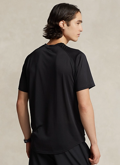 Polo Ralph Lauren Men's Performance Short Sleeve T Shirt Polo Black 2XL XXL