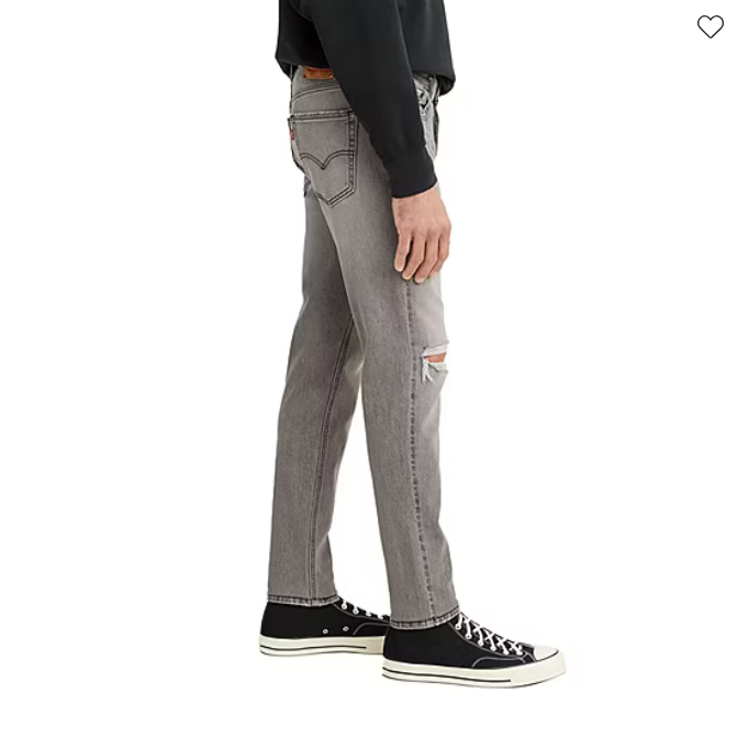 Levis Mens 531 Athletic Slim Fit Jeans Going Grey DX 29 x 30