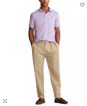 Polo Ralph Lauren Mens Classic Fit Mesh Polo Shirt Pastel Purple Medium