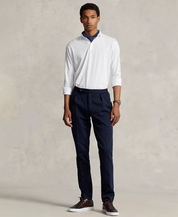 Polo Ralph Lauren Men's Pleated Double Knit Suit Dress Pants Navy Blue 36 x 34