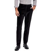 Alfani Men's Slim Fit Velvet Dress Pants Black 33 x 32