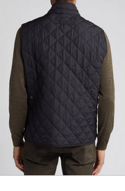 Barbour Lowerdale Mens Quilted Vest Navy XL