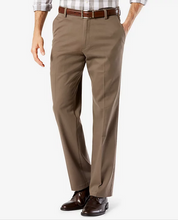 Dockers Mens Easy Stretch Straight Fit Dress Pants Dark Pebble Brown 33 x 30