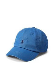 Polo Ralph Lauren Mens Cotton Chino Ball Cap Baseball Hat Adjustable Blue