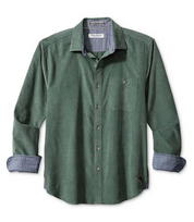 Tommy Bahama Mens Coastline Button Down Corduroy Shirt Trout 3XL