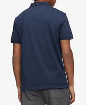 Calvin Klein Mens Classic fit Short Sleeve Polo Shirt XL Sapphire Blue Solid
