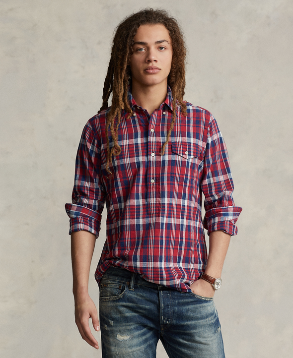 Polo Ralph Lauren Mens Cotton Classic Fit Button Down Shirt Venetian Red  2XL
