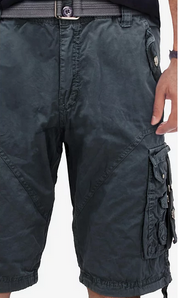 X-Ray Mens 12.5" Inseam Cargo Shorts Steel Grey 42