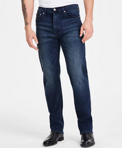Calvin Klein Men's Straight Fit Jeans Boston Blue 36 x 34