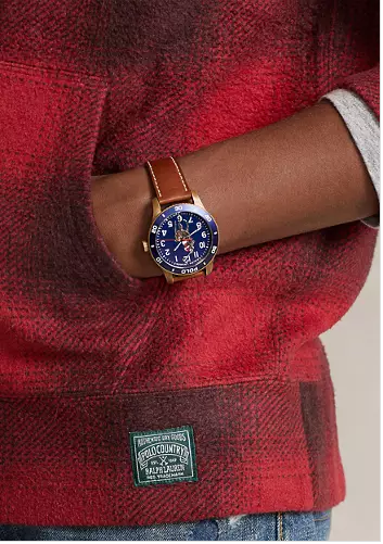 Polo Ralph Lauren Mens Plaid Brushed Fleece Half Zip Hoodie Sweatshirt Red 2XL