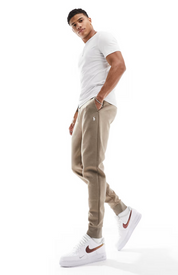 Polo Ralph Lauren Men's Tech Fleece Jogger Pants Sweatpants Beige XL