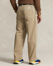 Polo Ralph Lauren Mens Cotton Big Fit Chino Pants Beige 36 x 32
