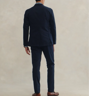 Polo Ralph Lauren Mens Regualr Fit Dyed Chino Suit Dress Pants Blue 38 x 34