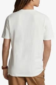 Polo Ralph Lauren Mens Classic Fit Graphic Crewneck T Shirt Nevis White 2XL
