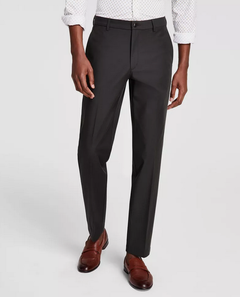 Michael Kors Mens Classic fit Dress Pants 36 / 30 Green Solid