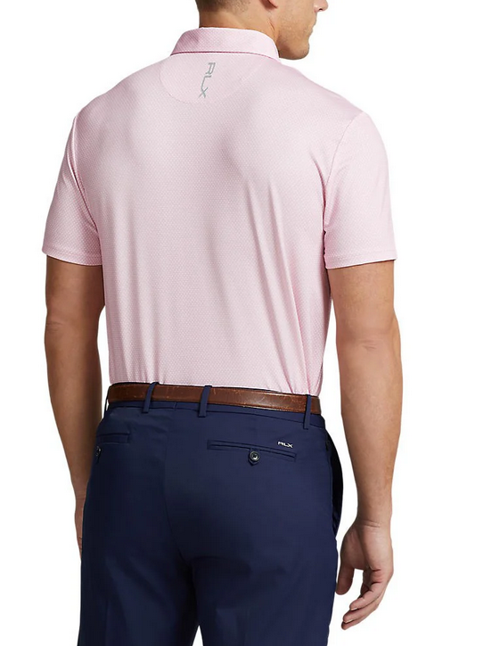 Polo Ralph Lauren RLX Performance Polo Golf Shirt Pink Flamingo XL