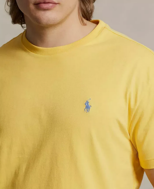 Polo Ralph Lauren Classic Fit Crewneck Short Sleeve T Shirt Yellow 2XL