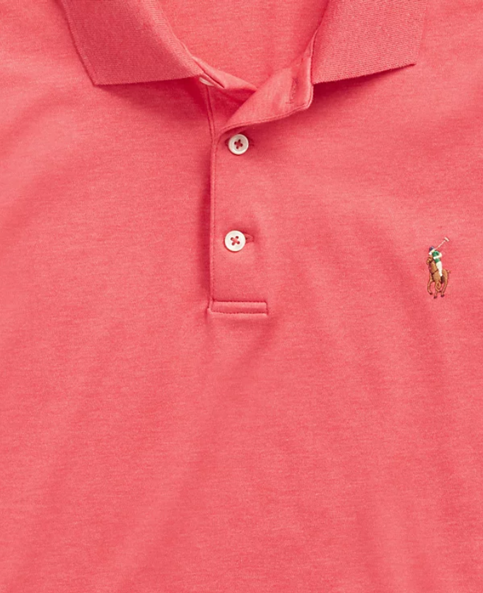 Polo Ralph Lauren Men's Classic Fit Soft Cotton Short Sleeve Polo Rosette Small
