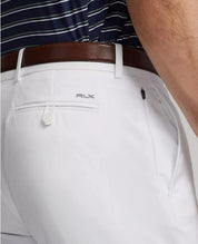 Polo Ralph Lauren Mens RLX Twill 9" Flat Front Gof Shorts Size 38 White