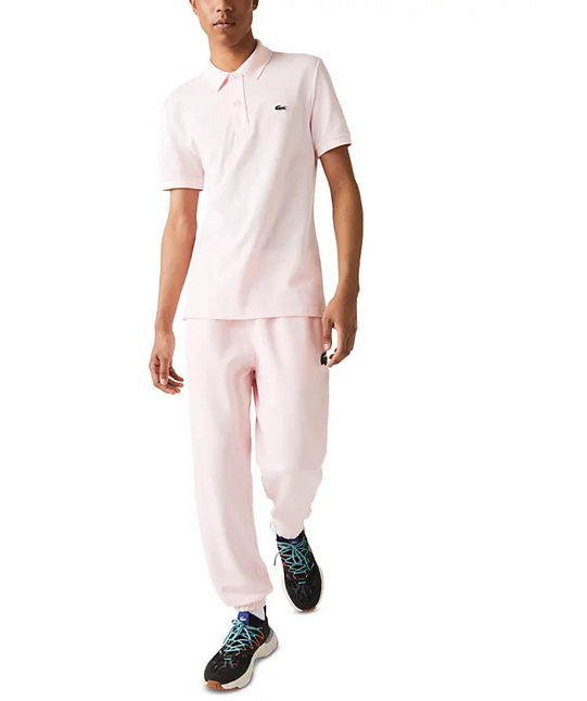 Lacoste Mens Slim Fit Short Sleeve Polo Shirt Flamingo XL