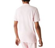 Lacoste Mens Slim Fit Short Sleeve Polo Shirt Flamingo XL